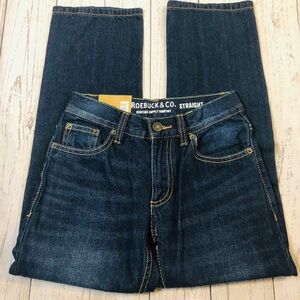 💛Boys Straight adjustable Waist Jeans